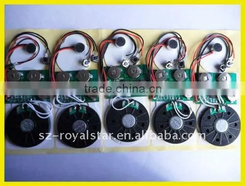 Voice chip for jewelry box (Light sensor activation)