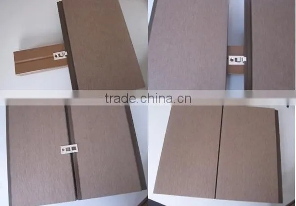 Gswpc G&S 2015 Weather Resistant Eco-friendly Outdoor Wood Plastic Composite Wall Panel/wall Cladding Wpc photo-4