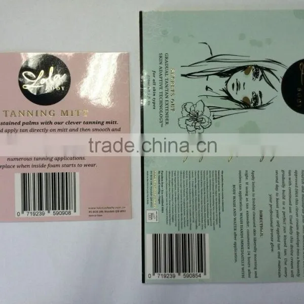 Private Label Eyelash Packaging Sticker Label photo-2