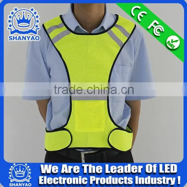 Flashing Led Safety Vest,led Light Reflective Vest,high Visibility Led Safety Vest photo-2