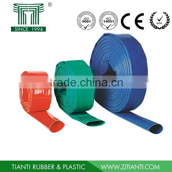 General Purpose Reinforced PVC Layflat Water Discharge Hose