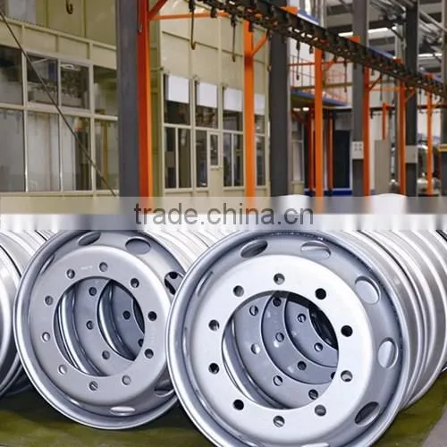 6.00x19.5 Tubeless Truck Steel Wheel for Medium Truck photo-3