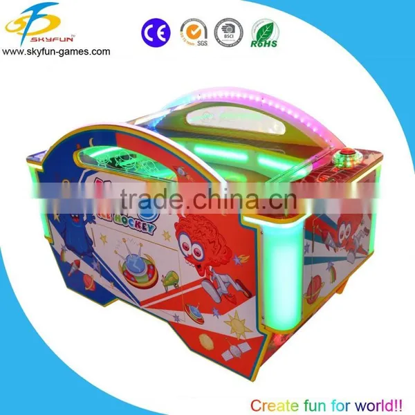 2016 New Produced Kids Mini Game Machines UFO Ice Hockey Game photo-5