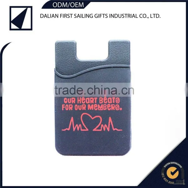 Brand Printing Sticky id Card Pocket Holder for Mobile Phone photo-4