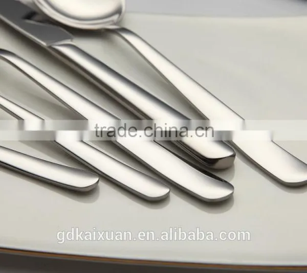 Dinner Dessert Knife Fork Spoon Stainless Steel Cutlery Set KX-S202 photo-2