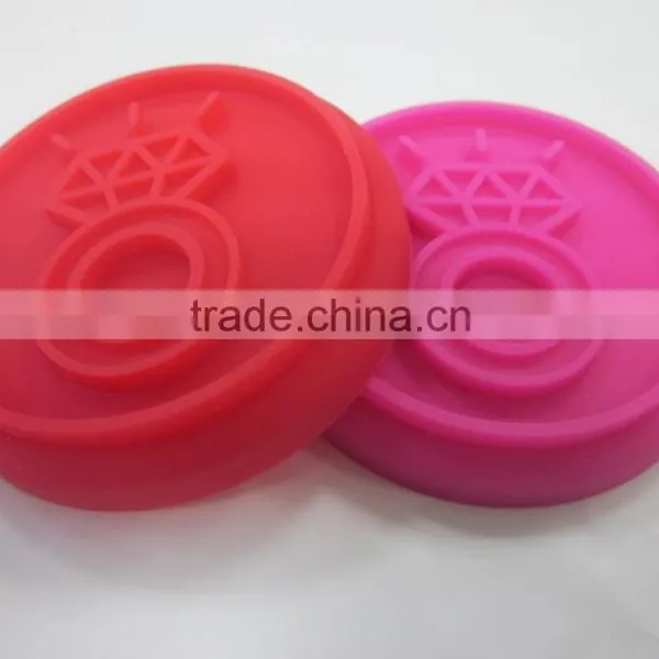 New Design Food Grade Silicone Cookie Stamp With Wooden Handle, Valentine's Gift photo-6