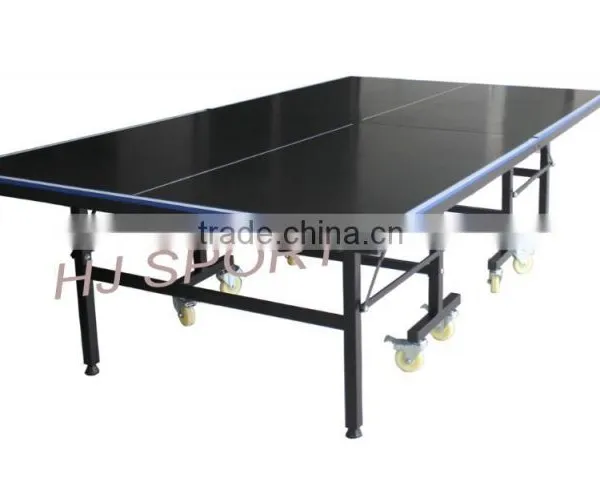 Factory Promotion 16mm MDF Board, Standard Size Moveable Foldable Table Tennis Table photo-3