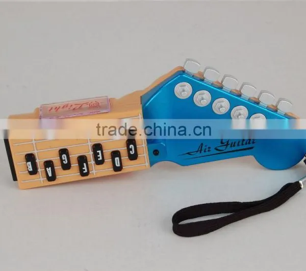 Musical Instrument Guitar Toys Cartoon Intelligence Guitar With Light.Plastic Toy Simulation 4-string Guitar Toys photo-3