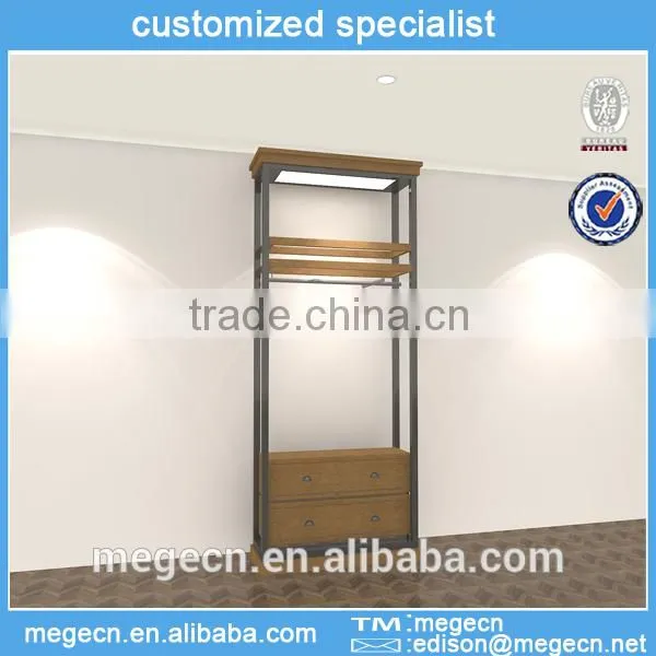 Slatwall Wooden Showcase Display Cabinet photo-2