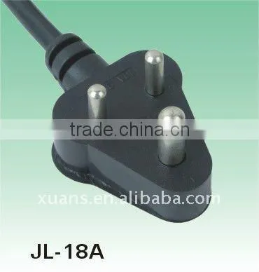 6A South Africa Electrical Plug JL-18A