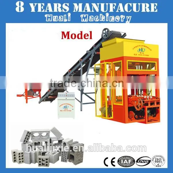 Semi Automatic Concrete Block Making Machine With Low Price photo-6