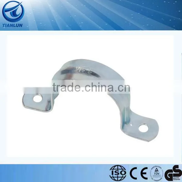 Two Hole Conduit Strap Metal Clamp