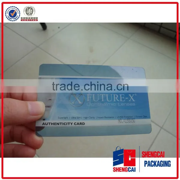 High Quality Full Color Custom Printed Plastic Card