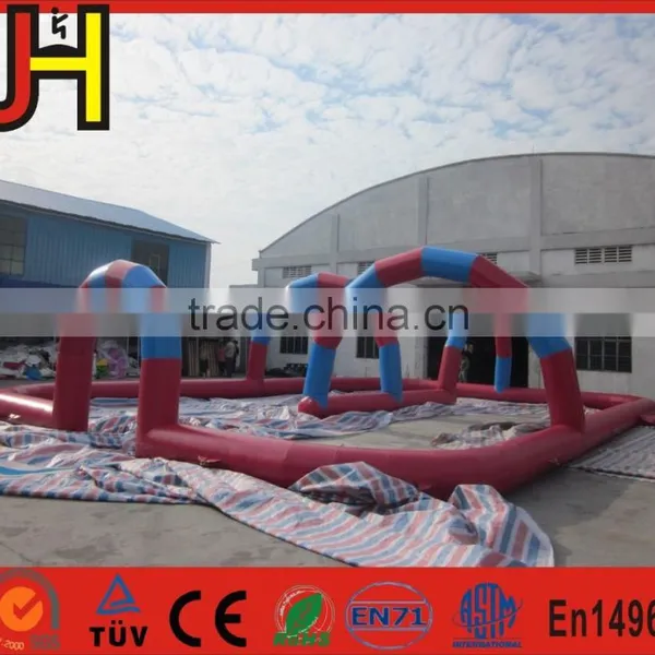 Best Popular Inflatable go Kart Track Inflatable Race Track Outdoor Race Track photo-6