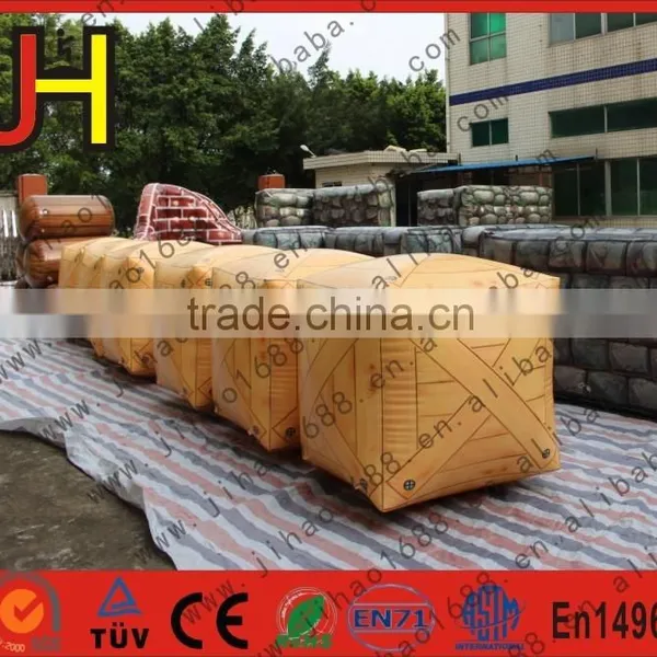 Top Quality Customized 18 PCS Inflatable War Paintball Military Bunkers photo-5