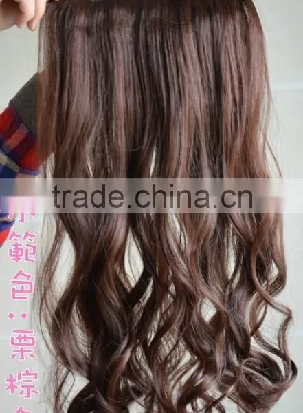 Nice Lace Front Synthetic Ponytail Lace Front Wig Natural Lokking Curly Hair Wig Bands Ponytail Wig photo-4