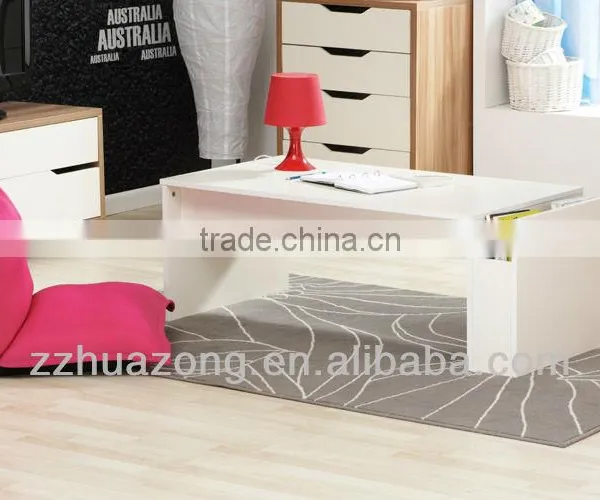 Japanese Style MDF Coffee Table With Storage Notch photo-2