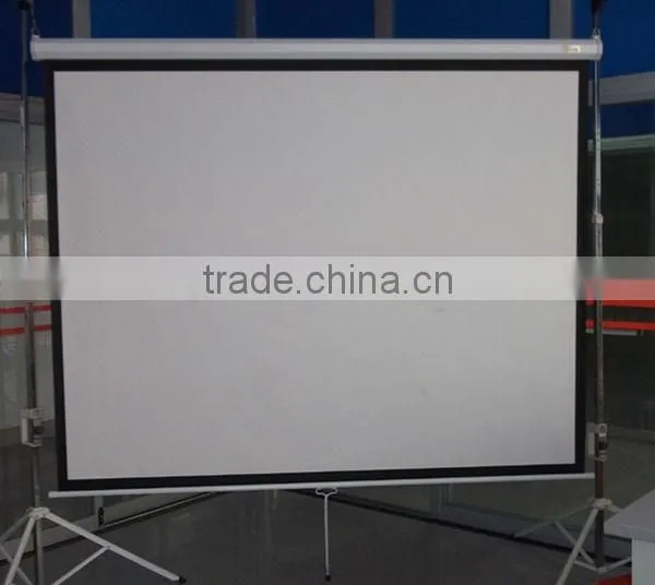 Hot Sale Competitive Price Manual Projection Screen, Fast Folding Projector Screen photo-3