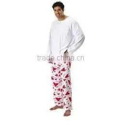 PYJAMAS KNIT TOP AND BOTTOM WOVEN