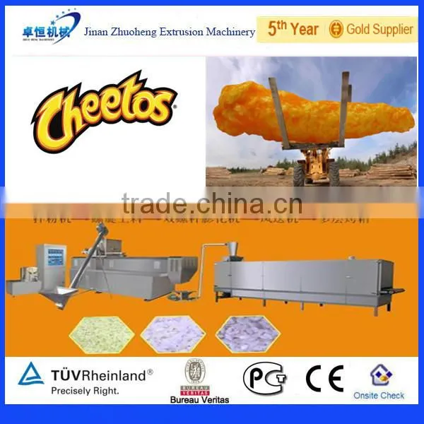 Puff Corn snacks/ cheese Curls/ kurkure/ cheetos processing line