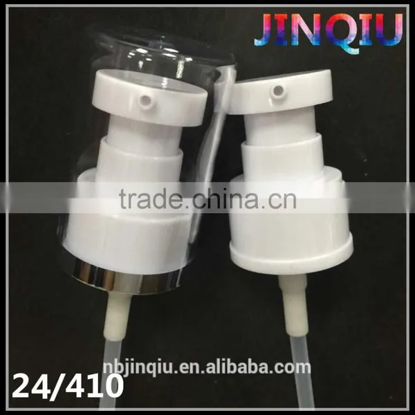 24/410 Cream Pump Dispenser With AS Transparent Cap photo-4