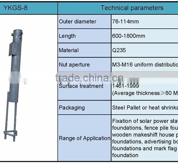Hot Dip Galvanized Carbon Steel Solid Shaft Helix Screw Anchor photo-6