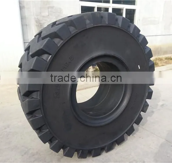 Heavy Duty Machine Solid Loader Tire 23.5-25 Price From Tyre Factory photo-3