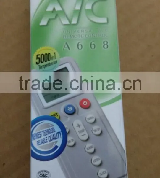 Universal Remote Control for A/C A668 photo-2