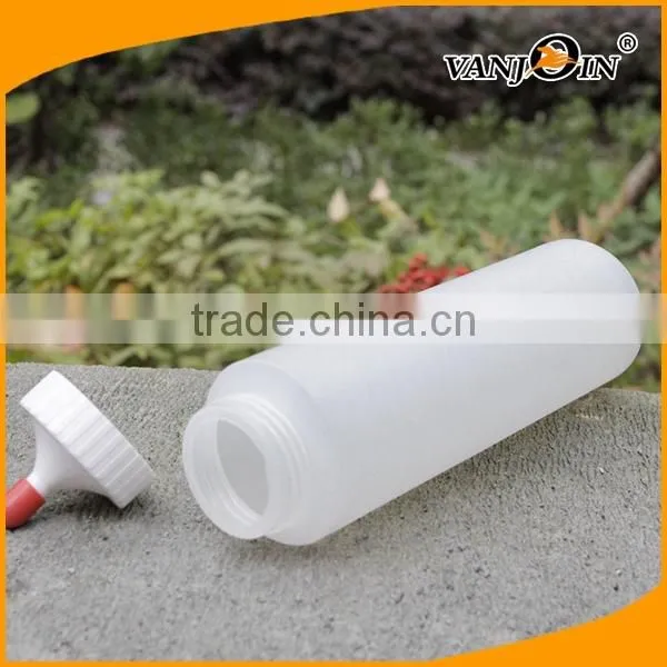 270ml HDPE Spout Cap Empty Plastic Bottle for Ketchup photo-4