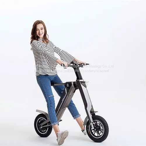 Умный автоматический электрический складной скутер ET photo-4