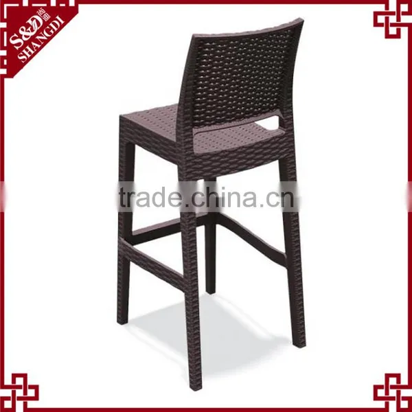 Wholesale Bar Furniture Stackable Wicker Woven Used Commercial Bar Stools photo-4