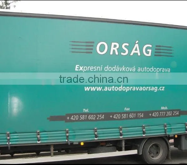 26oz Waterproof Pvc Truck and Trailers Cover 2000*200 15*15 Coated Fabric photo-5