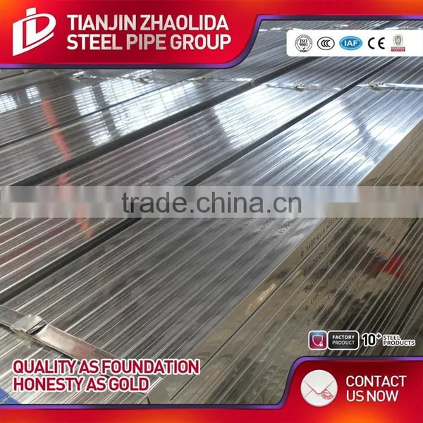 ASTM A500 GR A B WELDED Galvanized Carbon Steel Square Tube From Tianjin Manufacture photo-6