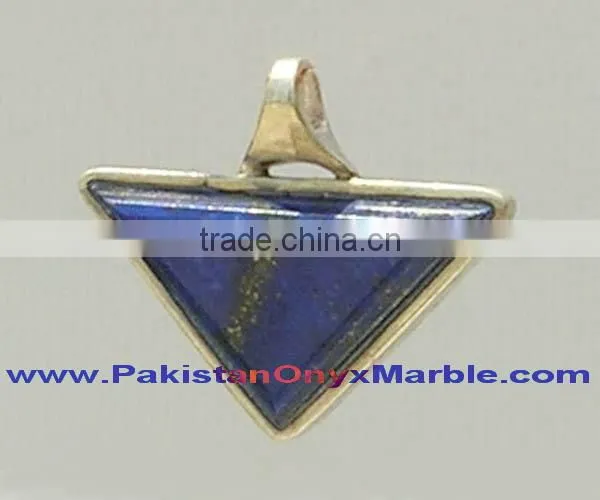 Colorfull Top Quality STERLING SILVER PENDANTS LAPIS LAZULI JEWELRY photo-4