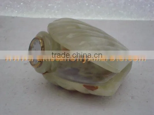 LATEST DESGINE Top Quality Cheap Price CLOCKS ONYX MARBLE HANDICRAFTS photo-6