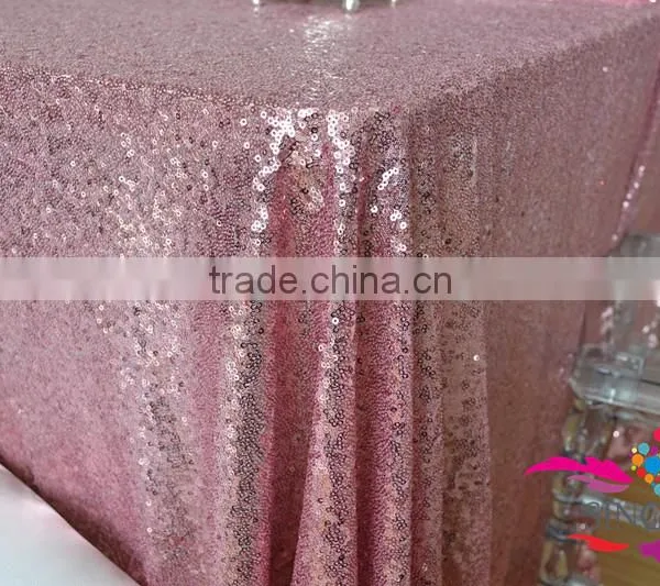 Fancy Purple Wedding Table Clothes photo-3