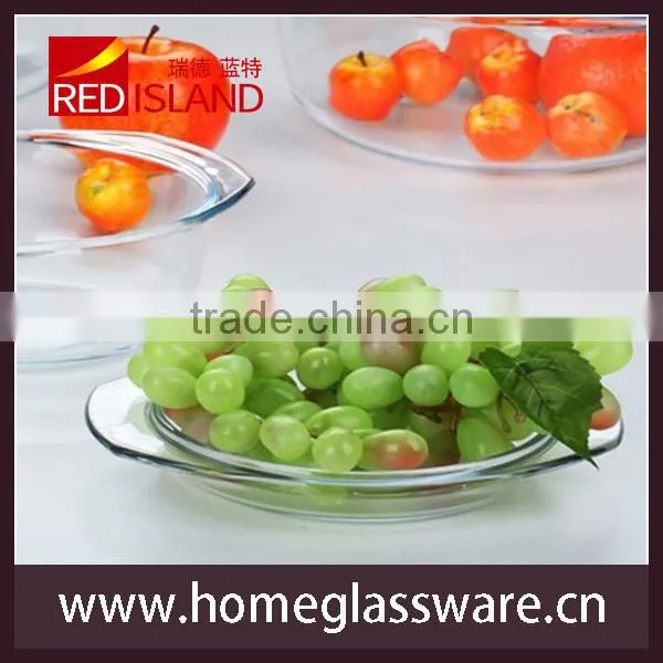 3.5L Transparent Tempered Glass Bowl Set ,glass Crystal Pot photo-2