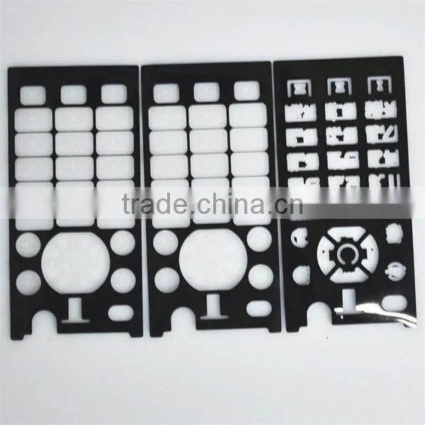Eco-friendly Silicone Overmold Waterproof PET Sheet Mobile Phone Keypad photo-5