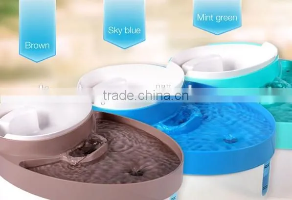 2017 New Hot Automatic Pet Waterer, 3 In 1 Pet Water Fountain Multi-functional LED Light Automatic Pet Bowl Feeder Waterer photo-3