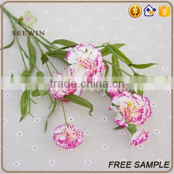 Colorful Carnation Artificial Flowers Long Stem photo-5