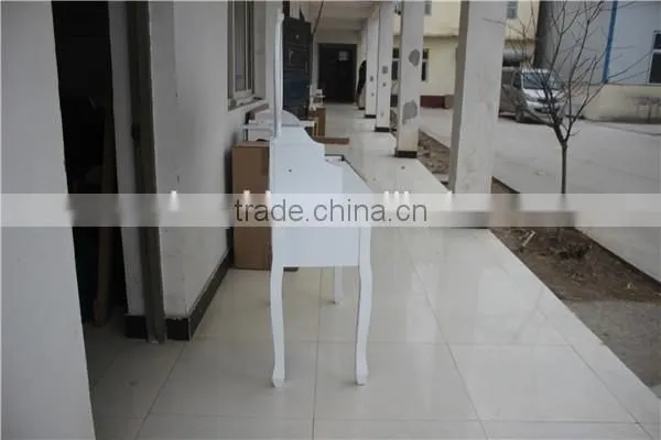 Living Room K/D Dressing Table Designs With Mirror And Stool Scream Color One Set Dresser Mail Package YD-C-1 Item 76*40*142cm photo-3