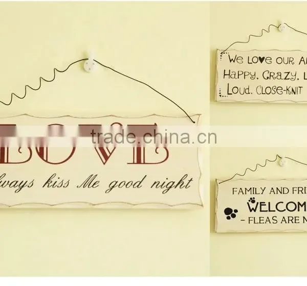 Decorative Diy Kids Door Plate,home Deco Wood Doorplate photo-3