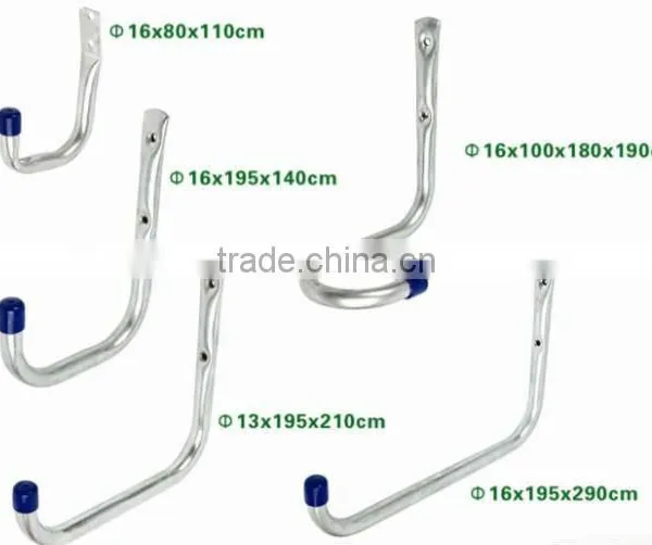 HIGH QUALITY Wall Coat Hat Hooks Hardware S Meat Hook Slatwall Display Hook SWIVEL HOOK photo-2