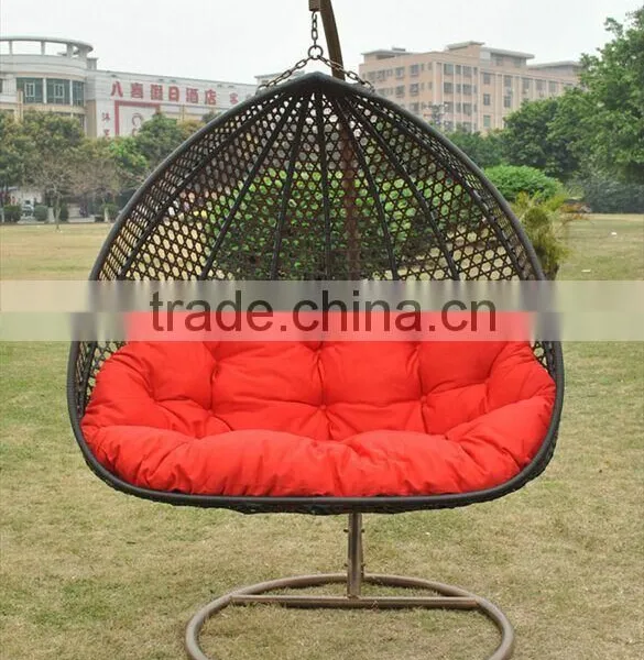 Indoor Rattan Swing Chair Two Seat Swing Chair photo-2