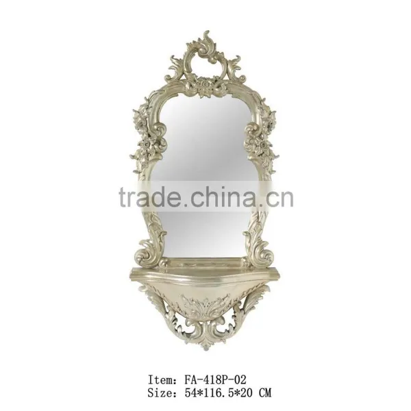 Reproduction Wall Plaque Made In China With Silver Mirror For Home Decor photo-2