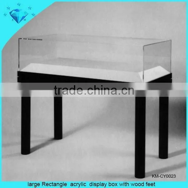 Customized Large Glass Display Cabinet With MDF Storage Lockers photo-2