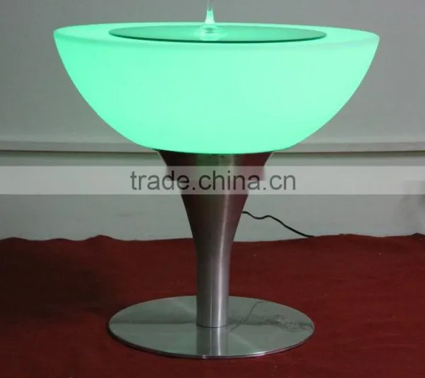 Color Changing Wholesale Plastic Home Furniture Coffee Dest Led Table photo-6