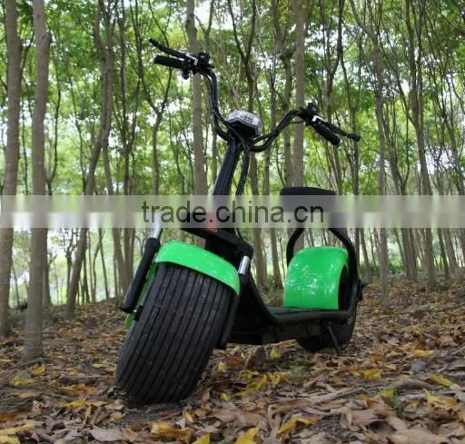 2017 Zhejiang Factory Electric Bike 48V Brushless Hub Motor 800w-1000W Electric Scooter Citycoco photo-3