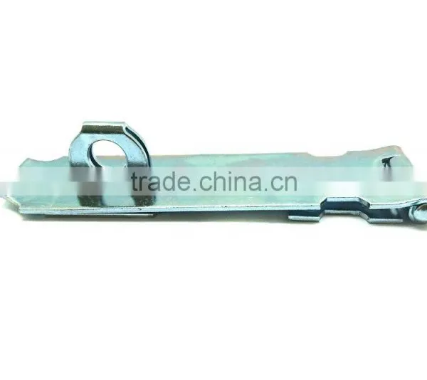 Latch Lock, Zinc Plated Safety Hasp With Loose Staple, Door Hasp, Steel Hasp Staple Set photo-2