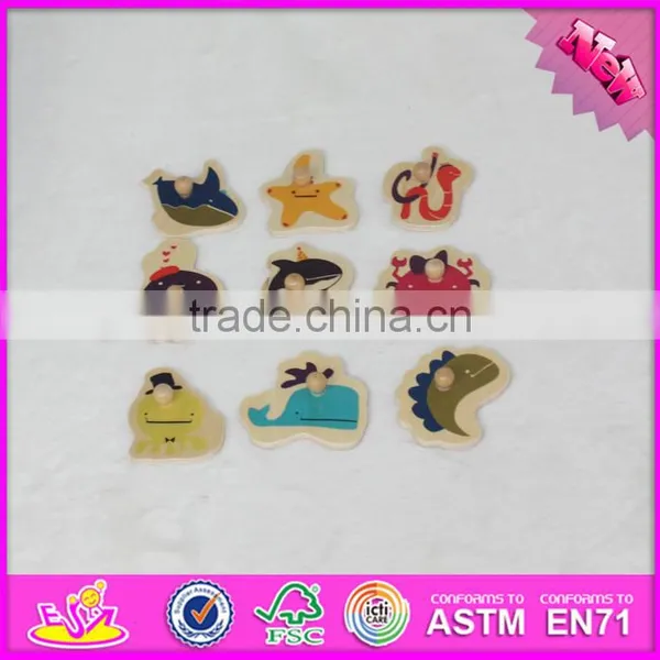 2016 Brand New Children Wooden Shape Puzzle Games W14M116 photo-3